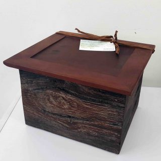 Keith Buck recycled timber box