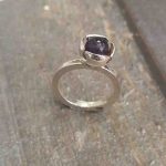 Flower Amethyst Ring REM Jewellery Fremantle Western Australia