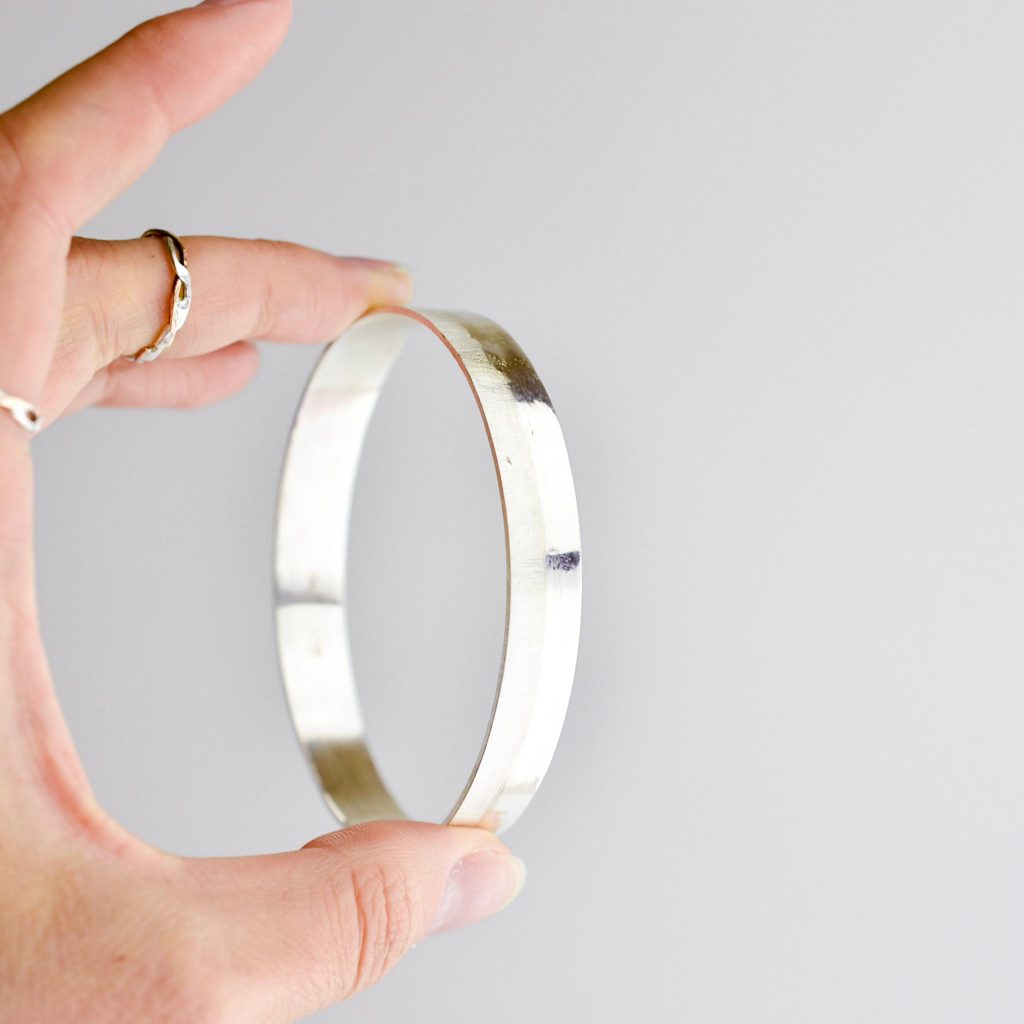 Down the Middle Bangle (7) Split Down the Middle By REM Jewellery