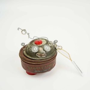 Oomi Handmade Recycled Art Bot - 1