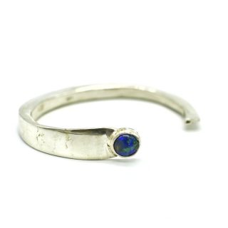 Azurite Sterling Silver Cuff