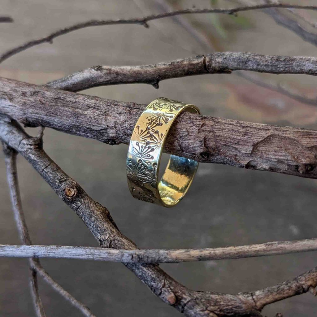 REM Jewellery Dandelion Rings
