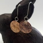 Dandelion Earrings Bronze large 03 Dandelion Flower Earrings by REM Jewellery