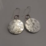Dandelion Earrings silver large 01 Dandelion Earrings by REM Jewellery
