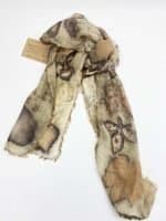 Autumn Leaf Silk Scarf