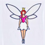 Leadlight Sticker 'Fairy'