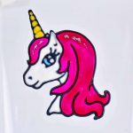 Leadlight Sticker 'Unicorn' Leadlight Sticker 'Unicorn'