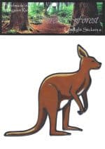 Kangaroo Leadlight Sticker Serene Forest Leadlight Sticker