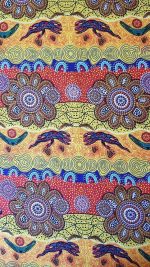 On Country Sand Shower Cap Kerry Halton Handmade shower caps Fremantle Western Australia