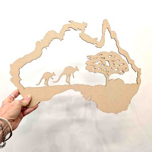 Australia Wildlife Silhouette Cutouts