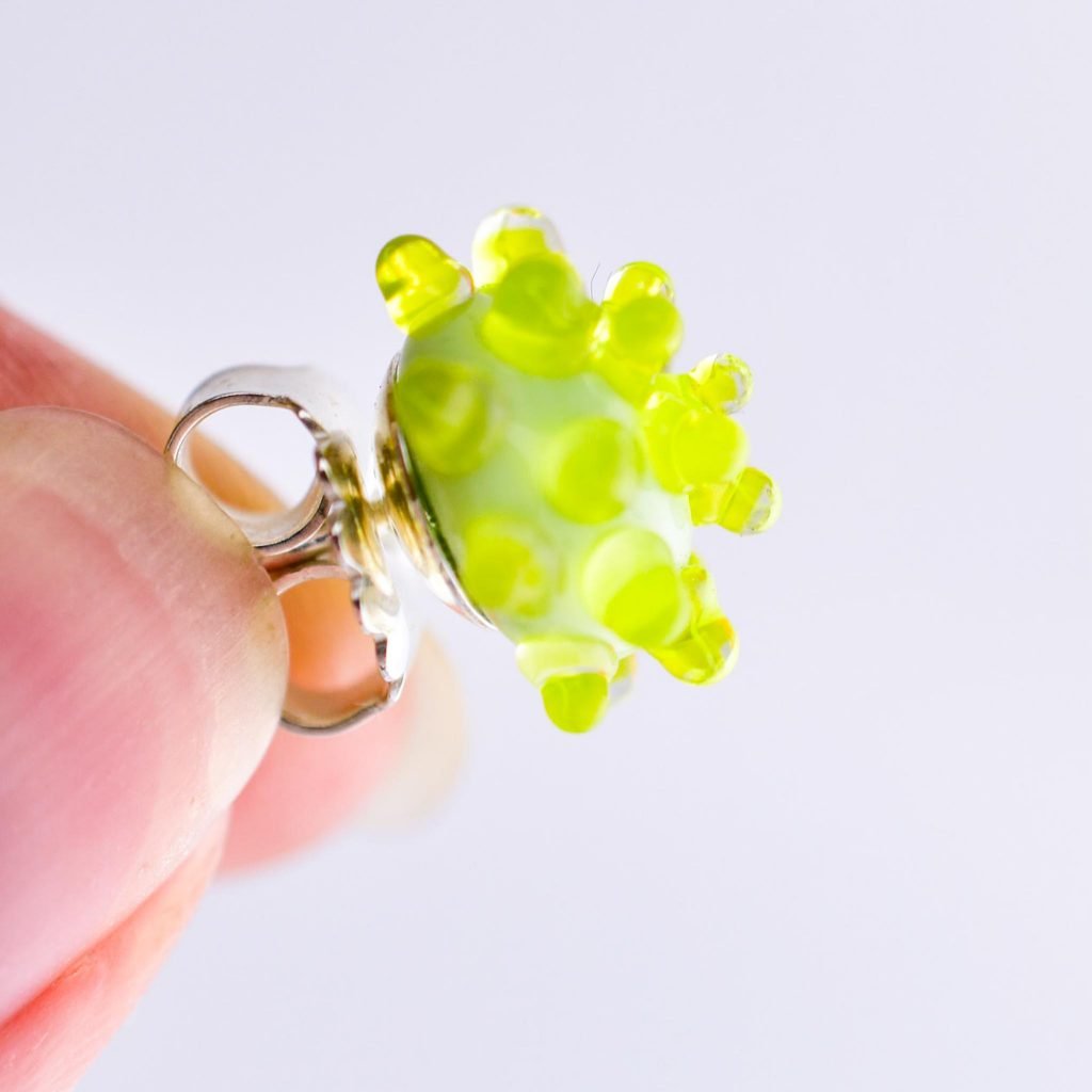 Glass Stud Earrings