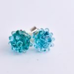 Glass Stud Earrings Glass Stud Earrings