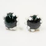 Glass Stud Earrings (3)