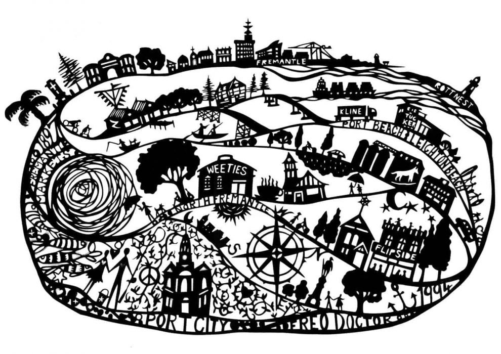 Spirit of Fremantle Anne Gee Papercut Artist