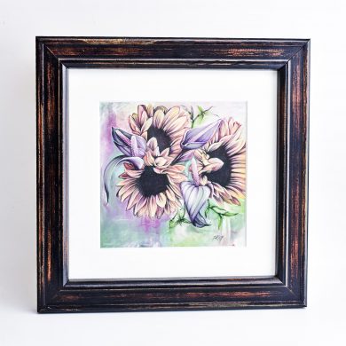 Warm Reflections I Framed Print