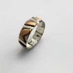 Bronze cobbles Ring Size X Cobbles Ring by REM Jewellery