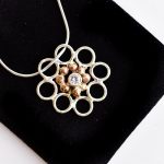 Wildflower Pendant CZ big 01
