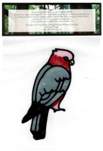 Serene forest Leadlight stickers