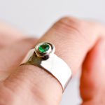 Zambian Emerald Ring (7) Rowena Mitchell REM Jewellery