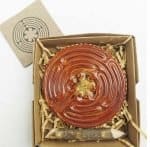 Porcelain Desktop Chartres Labyrinth burnt red belen Berganaza