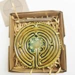 Porcelain Desktop Chartres Labyrinth khaki green 02