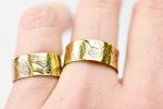 Leaf Brass Ring (2) REM Jewellery Fremantle WA