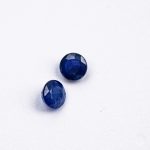 Natural Blue Sapphire (6) Dark Blue Sapphire 4mm round