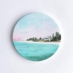 Cottesloe Indiana TeaHouse Braw paper Coasters