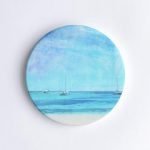 Summer on Rottnest Braw Paper Coasters