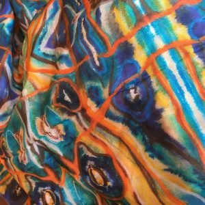 Geology Silk Scarf