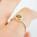 Hex Stone Citrine Ring (3)