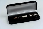 Hand forged hammered silver Rifle Bolt ball point Pen 03 Artisan Silver - Boyd Parry Western Australian