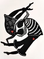 Head over heels Anne Gee Print. Perth WA artist