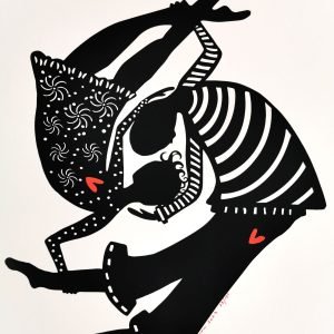 Head over heels Anne Gee Print. Perth WA artist