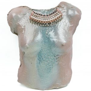 Ceramic Wall Mounted Female Bust