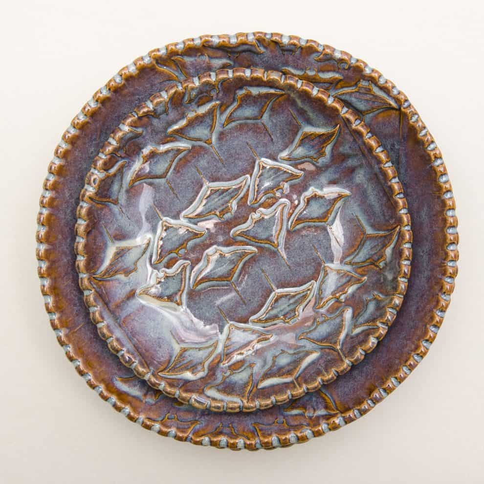 Manta Ray Bowl Rivulet Blue (2)