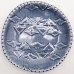 Manta Ray Ceramic Bowl Blue (2)