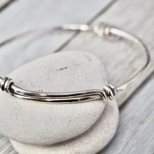 Silver Wrap Bangle
