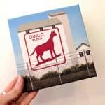 Dingo Flour Mill 15x15cm canvas print Laura Farnhill Western Australian Mural Artist