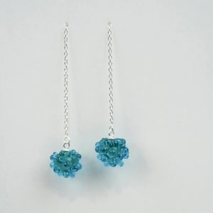 Glass Threader Earrings