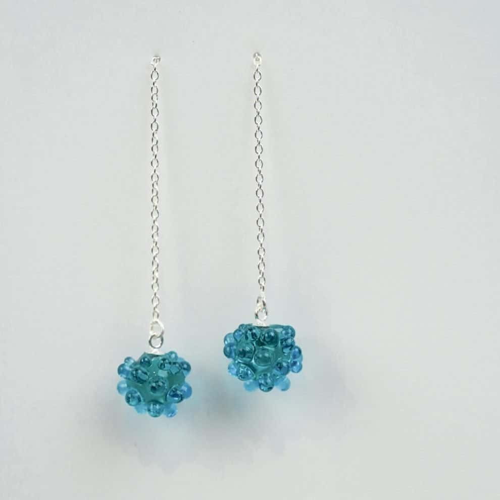 Glass Threader Earrings (3)