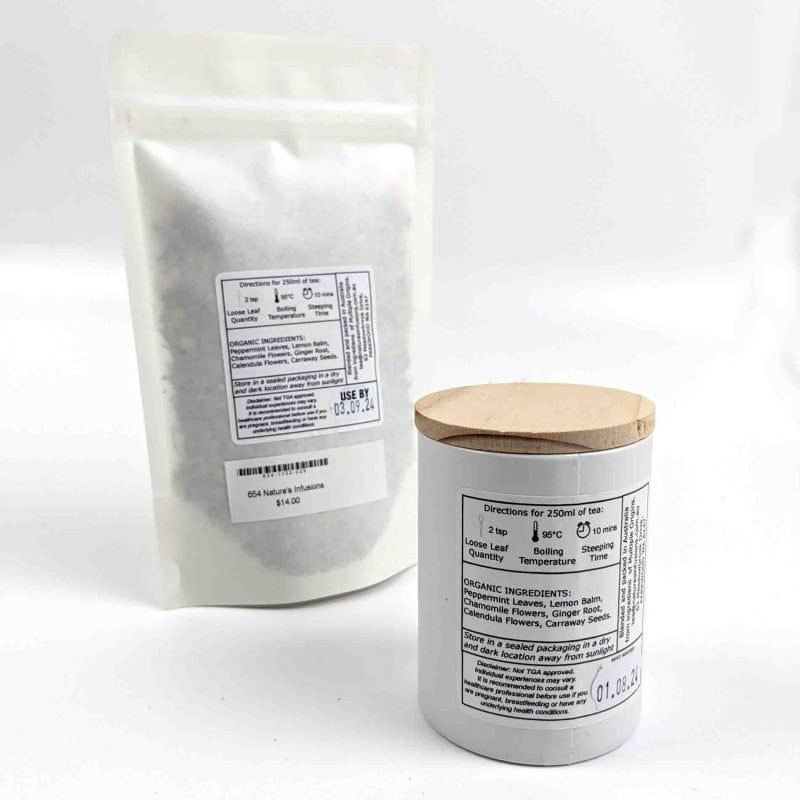 Nature's Infusions Tea Herbal Remedies