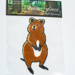 Quokka Leadlight Sticker