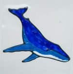 Whale Leadlight Sticker (1)