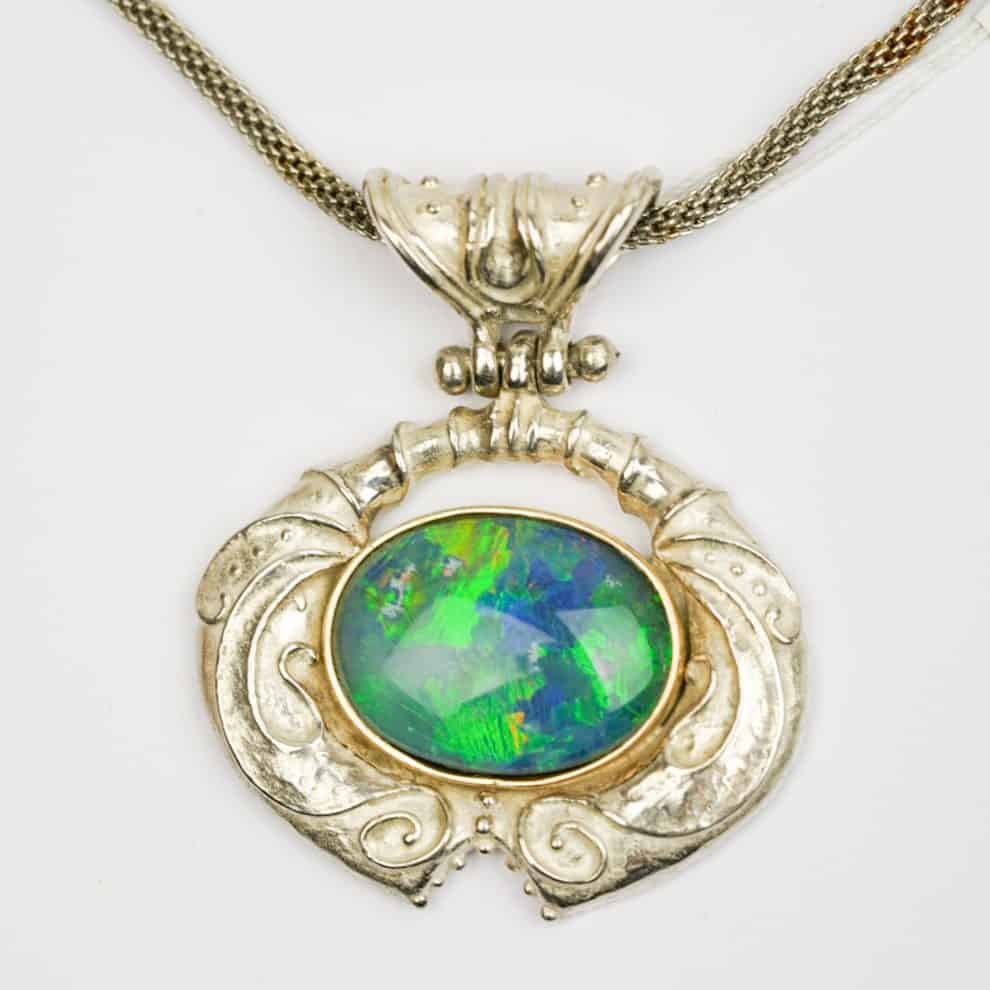Triplet Opal Pendant 1 (2)