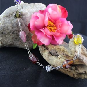 Wire Bead Necklace