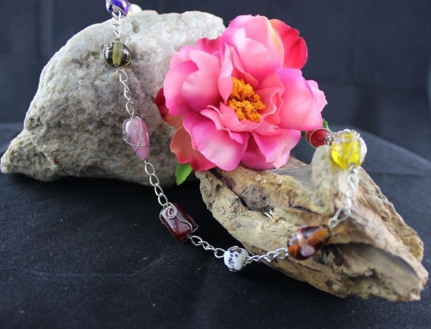 Wire Bead Necklace