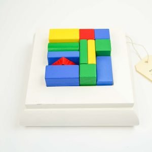 Cubist Box Assemblage Sculpture