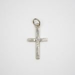 Fine Silver Cuttlefish Cast Crucifix (1)
