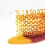 amber delight Knitting sculpture (2)